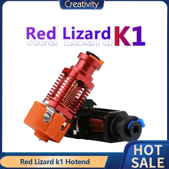 V6 Hotend Комплект деталей 3D-принтера I3 MK3 Titan Bowden V2 Экструдер 3D-принтера Red Lizard k1 В Сборе С покрытием из Меди Hotend