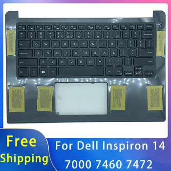 Новинка для Dell Inspiron 14 7000 7460 7472 Запасные аксессуары для ноутбуков Клавиатура С подсветкой 0XD4CT