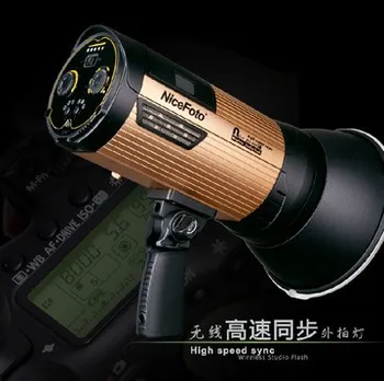 Лампа NiceFoto hs-600c для портретной съемки на открытом воздухе лампа hs 600c для съемки на открытом воздухе встроенная высокоскоростная внешняя фотовспышка