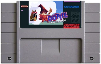 16-битная игровая карта Dottie Dreads Noothing для SFC SNES